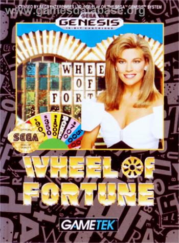 Cover Wheel of Fortune for Genesis - Mega Drive